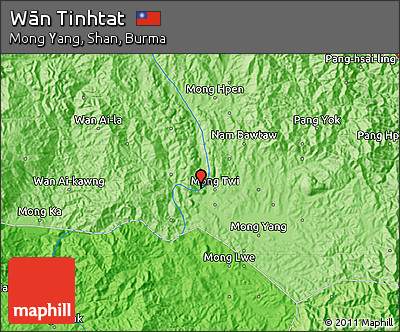 Political Map of Wān Tinhtat