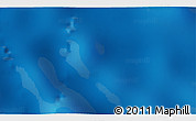 Physical 3D Map of the area around 21° 3' 11" S, 100° 22' 30" E