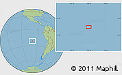 Savanna Style Location Map of the area around 21° 3' 11" S, 100° 13' 29" W