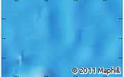 Physical Map of the area around 21° 3' 11" S, 107° 52' 30" W