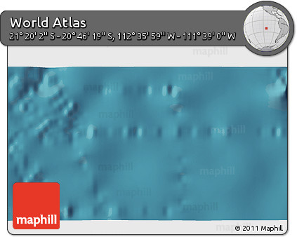 Satellite 3D Map of the Area around 21° 3' 11" S, 112° 7' 30" W
