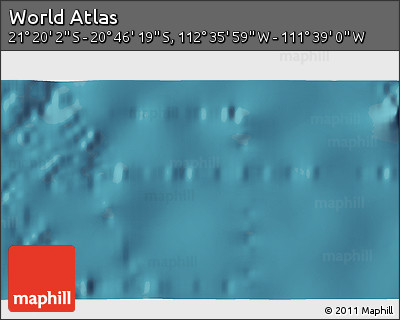 Satellite 3D Map of the Area around 21° 3' 11" S, 112° 7' 30" W
