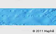 Shaded Relief Panoramic Map of the area around 21° 3' 11" S, 112° 58' 29" W