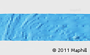 Shaded Relief Panoramic Map of the area around 21° 3' 11" S, 113° 49' 29" W