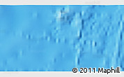 Physical 3D Map of the area around 21° 3' 11" S, 114° 40' 30" W