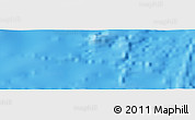 Physical Panoramic Map of the area around 21° 3' 11" S, 114° 40' 30" W