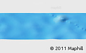 Physical Panoramic Map of the area around 21° 3' 11" S, 117° 13' 29" W