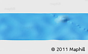 Shaded Relief Panoramic Map of the area around 21° 3' 11" S, 117° 13' 29" W