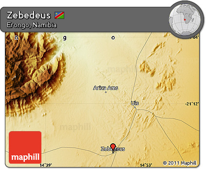 Physical Map of Zebedeus