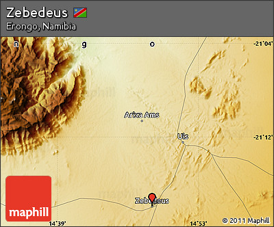 Physical Map of Zebedeus