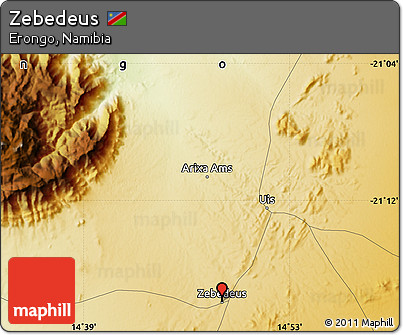Physical Map of Zebedeus
