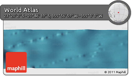Satellite Panoramic Map of the Area around 21° 3' 11" S, 155° 28' 29" W