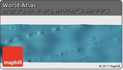 Satellite Panoramic Map of the Area around 21° 3' 11" S, 155° 28' 29" W