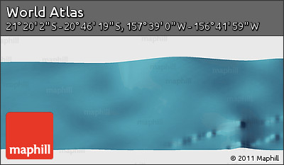 Satellite Panoramic Map of the Area around 21° 3' 11" S, 157° 10' 30" W