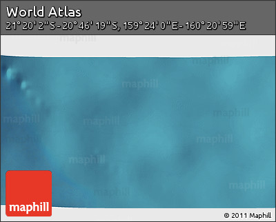 Satellite 3D Map of the Area around 21° 3' 11" S, 159° 52' 30" E