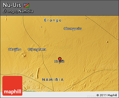 Physical 3D Map of Nu-Uis