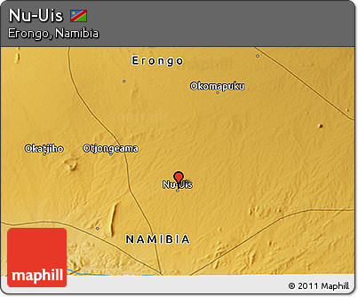 Physical 3D Map of Nu-Uis