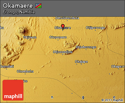 Physical Map of Okamaere