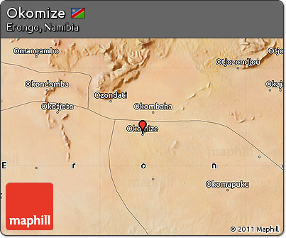 Satellite Map of Okomize