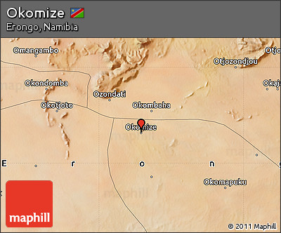 Satellite Map of Okomize