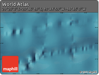 Satellite Map of the Area around 21° 3' 11" S, 15° 13' 29" W