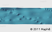 Satellite Panoramic Map of the area around 21° 3' 11" S, 16° 55' 29" W
