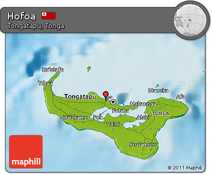Physical 3D Map of Hofoa