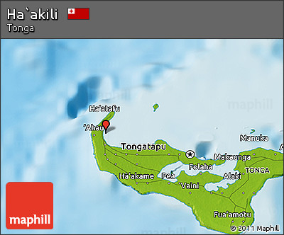 Physical 3D Map of Ha`akili