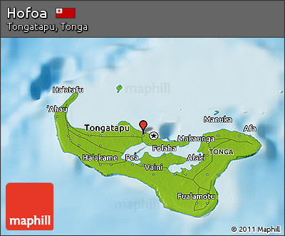 Physical 3D Map of Hofoa