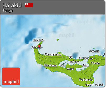 Physical 3D Map of Ha`akili