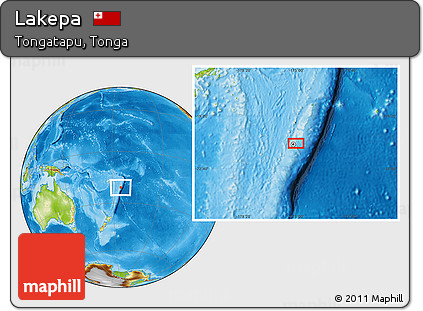 Physical Location Map of Lakepa