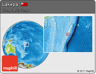 Physical Location Map of Lakepa
