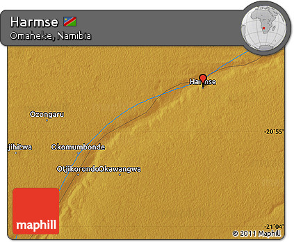 Physical Map of Harmse