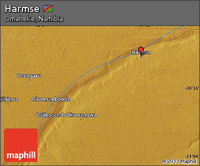 Physical Map of Harmse