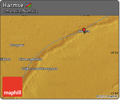 Physical Map of Harmse