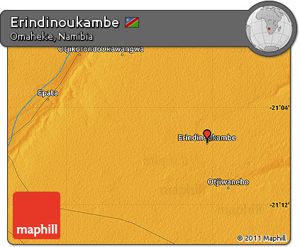 Political Map of Erindinoukambe