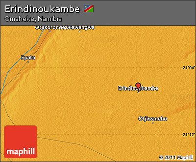 Political Map of Erindinoukambe