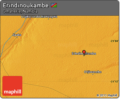 Political Map of Erindinoukambe