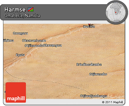 Satellite Panoramic Map of Harmse