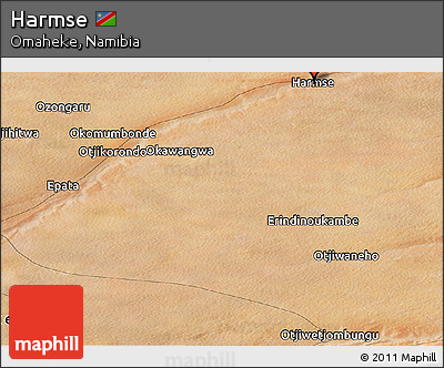 Satellite Panoramic Map of Harmse