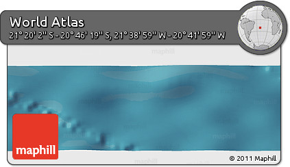 Satellite Panoramic Map of the Area around 21° 3' 11" S, 21° 10' 29" W