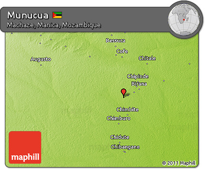 Physical 3D Map of Munucua