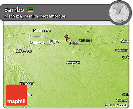 Physical 3D Map of Sambo