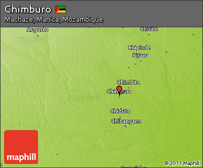 Physical 3D Map of Chimburo
