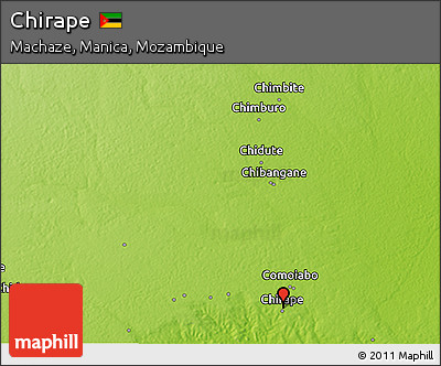 Physical 3D Map of Chirape