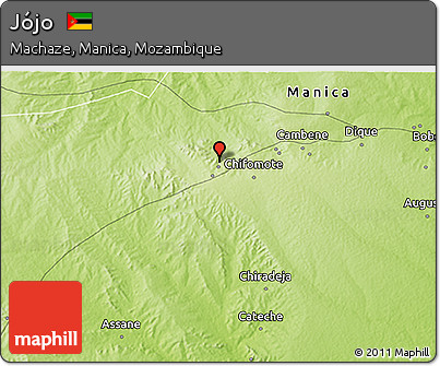 Physical 3D Map of Jójo