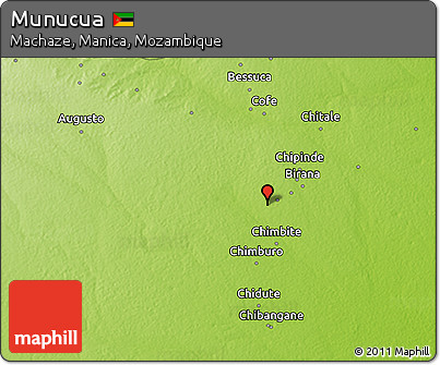 Physical 3D Map of Munucua