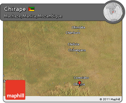 Satellite 3D Map of Chirape
