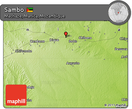 Physical Map of Sambo