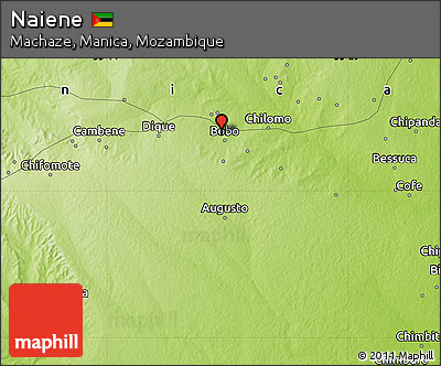 Physical Map of Naiene